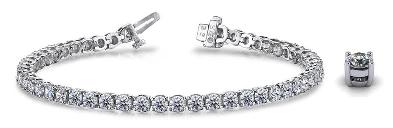 Davis Classics Diamond Line Bracelet