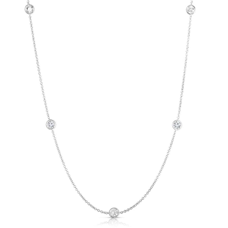 Davis Classics Diamond By The Yard Diamond Necklace