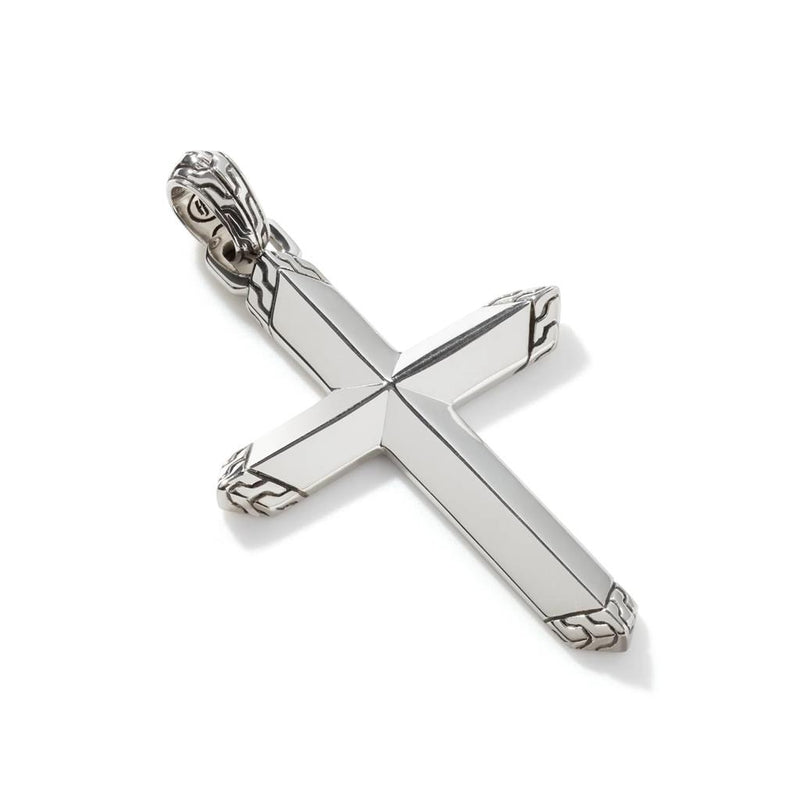 John Hardy Sterling Silver Cross Pendant