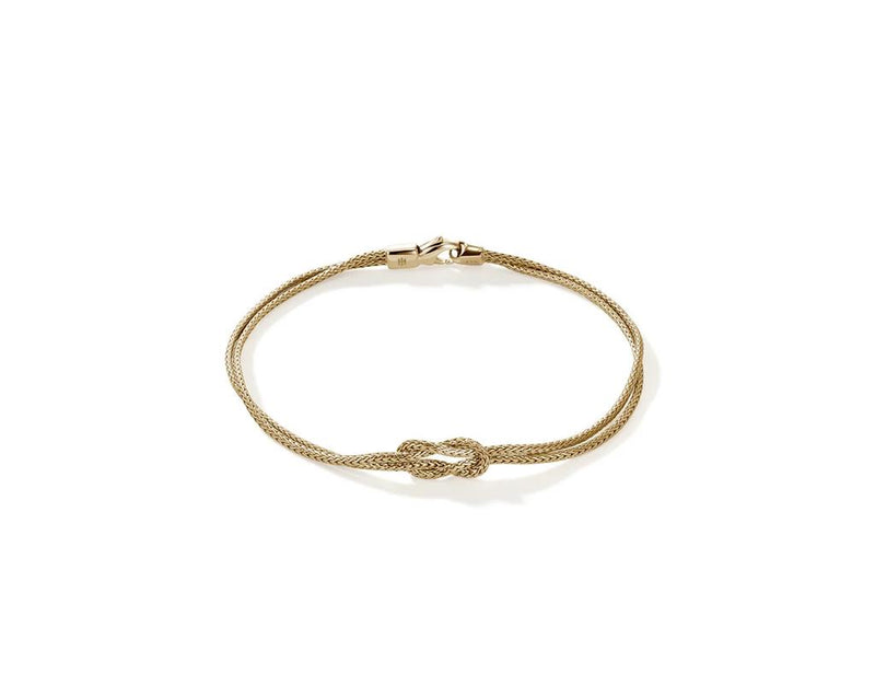 John Hardy 14k Yellow Gold Love Knot Bracelet