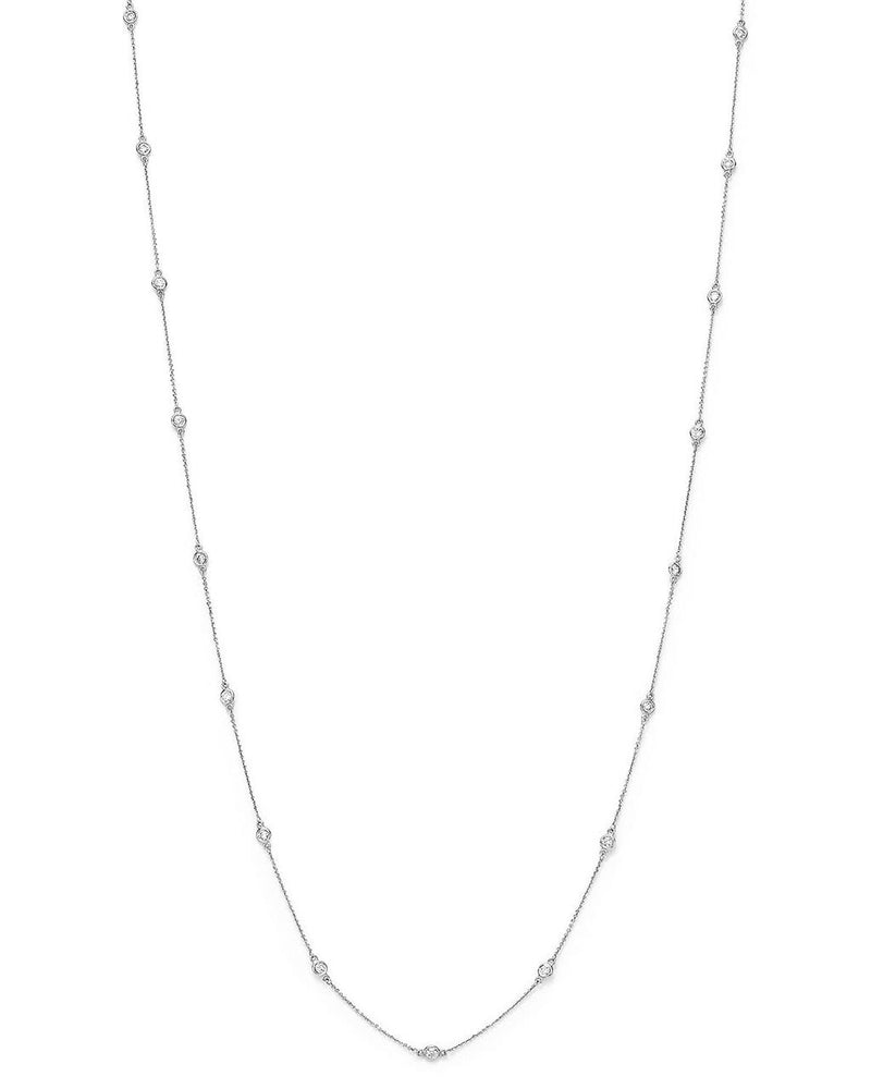 Davis Classics Diamond By The Yard Diamond Necklace