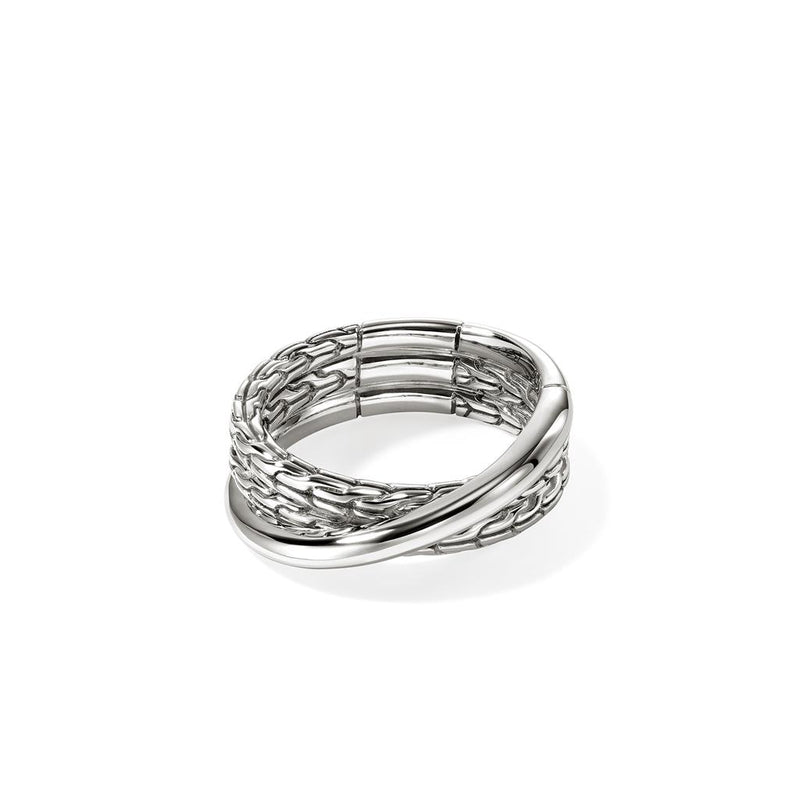 John Hardy Essential Crossover Ring