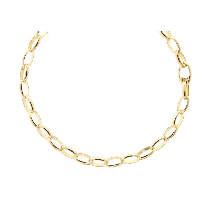 Roberto Coin 18k Yellow Gold Oro Classic Chain Necklace