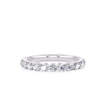 Davis Classics Women's 14k White Gold Diamond Band