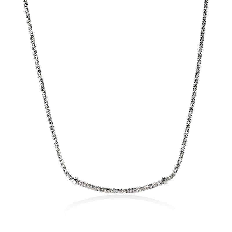 John Hardy Essential Pavé Diamond Necklace