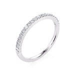 Davis Classics 14k White Gold Diamond Band