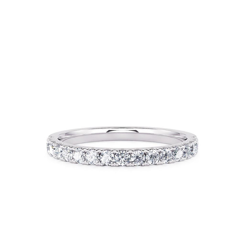 Davis Classics 14k White Gold Diamond Band