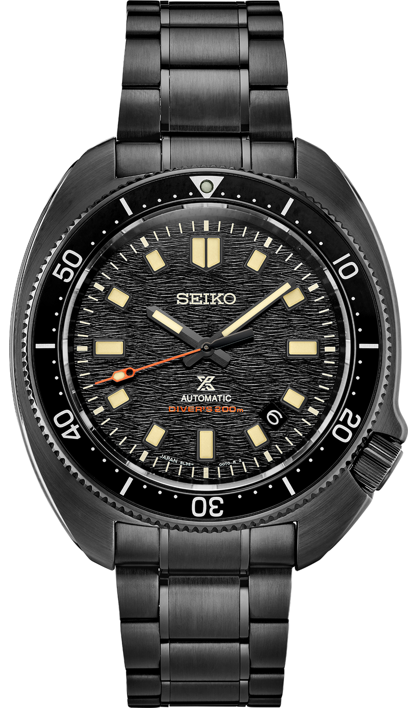 Seiko Prospex 
1970 Heritage Diver's Black Series Limited Edition Watch