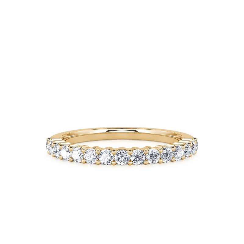 Davis Classics Women's 14k Yellow Gold Diamond Band