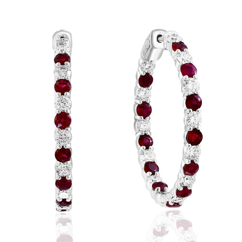 Color Gemstone Earring