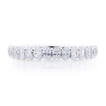 Davis Classics Women's Classic Diamond Wedding Band in 14k White Gold