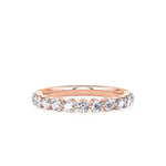 Davis Classics 14k Rose Gold Diamond Band