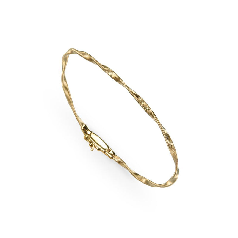 Marco Bicego 18k Yellow Gold Marrakech Hand-Twisted Bangle