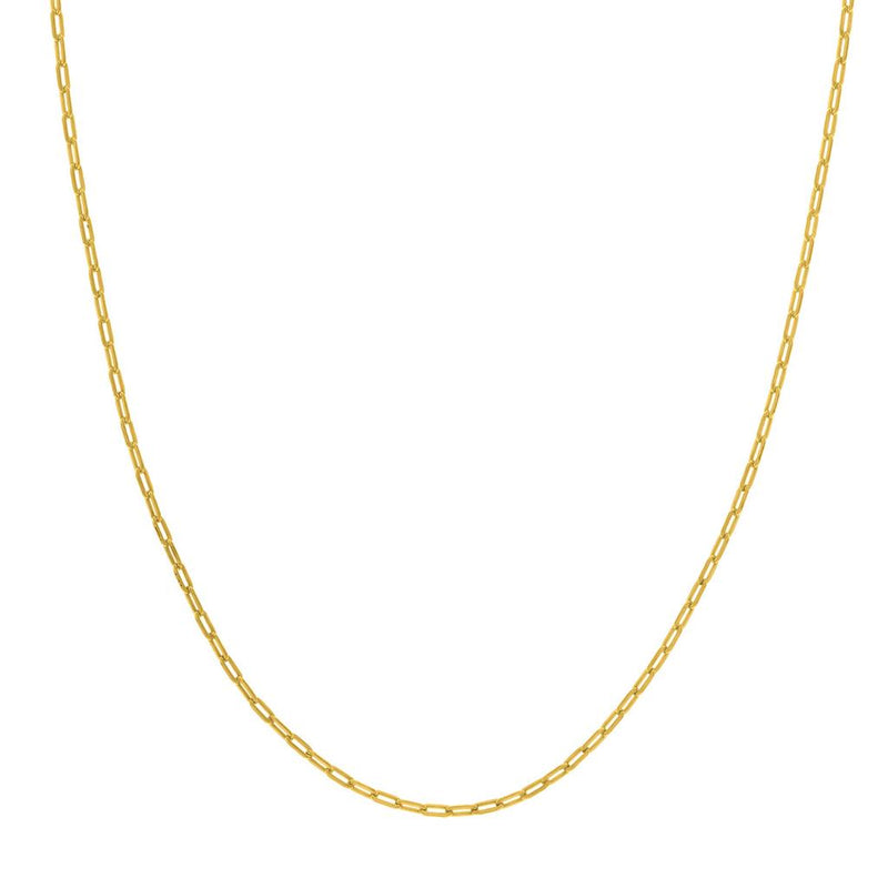 Davis Classics Link Paperclip Necklace