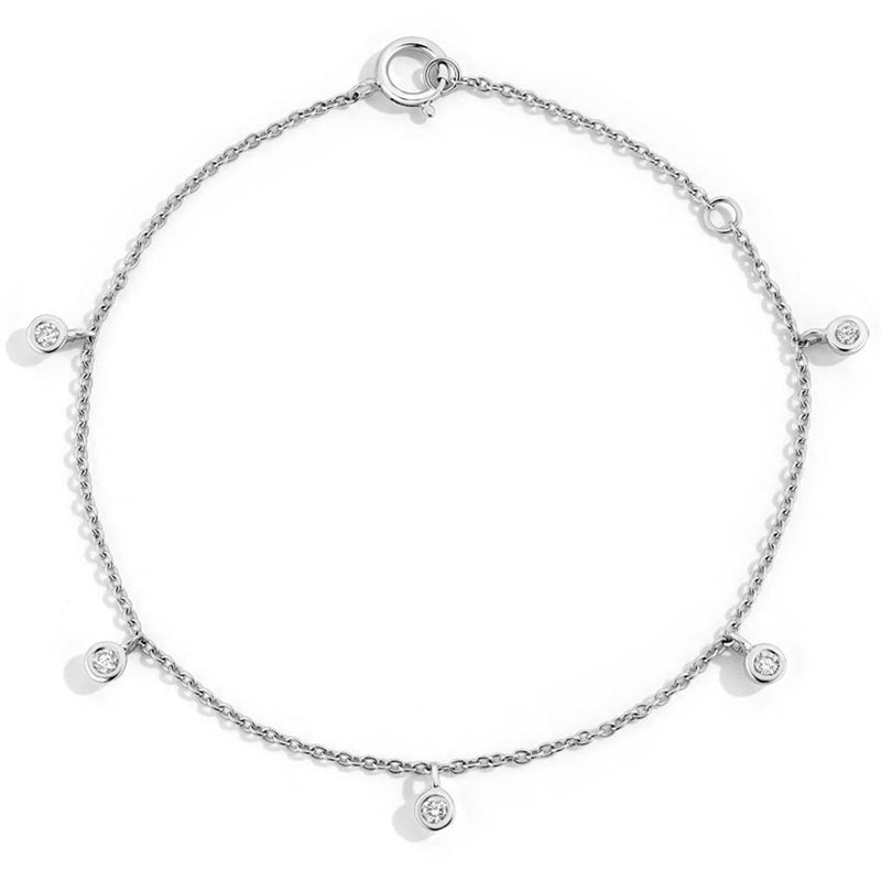 Davis Classics Diamond Link Bracelet