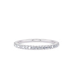 Davis Classics 14k White Gold Diamond Band