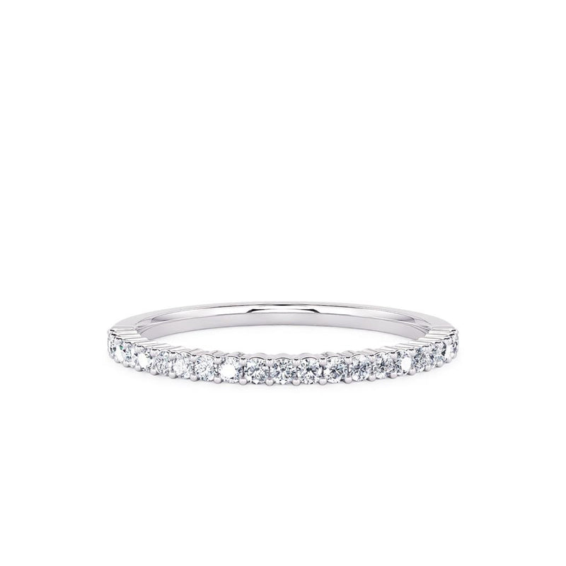 Davis Classics 14k White Gold Diamond Band