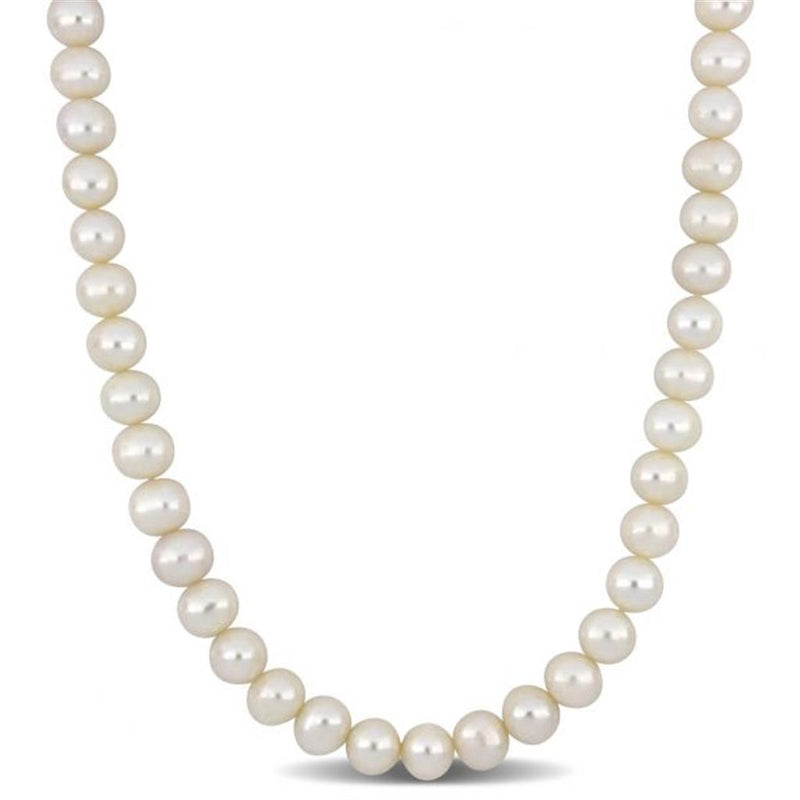 Davis Classics 18-Inch Multi-Colored Freshwater Pearl Strand Necklace