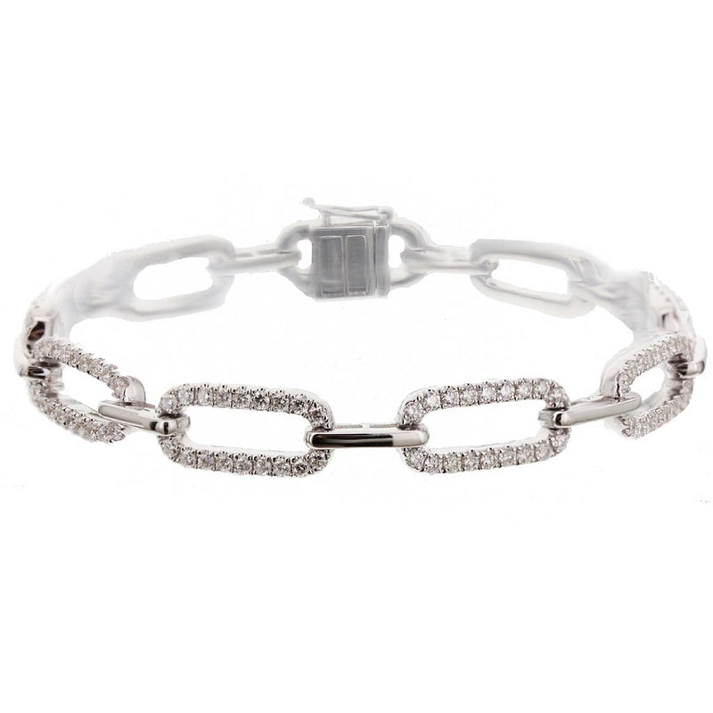 Davis Classics Diamond Link Bracelet