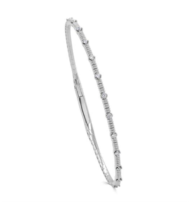 Davis Classics Diamond Bangle Bracelet