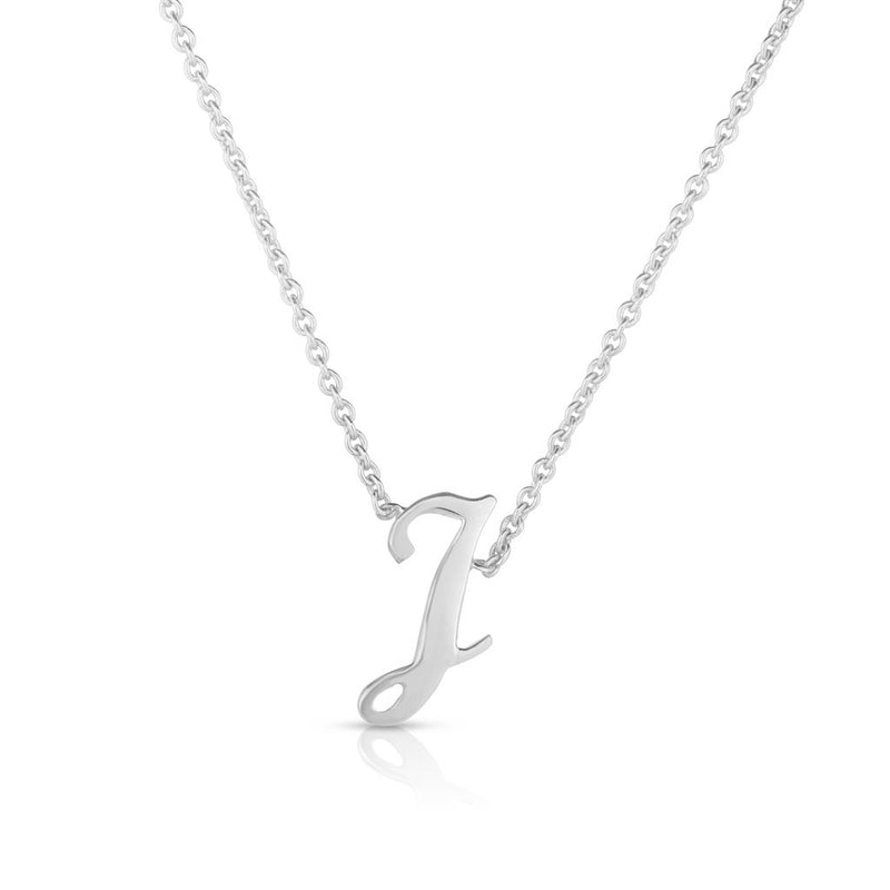 Roberto Coin 18k White Gold Tiny Treasures Collection Initial J Pendant