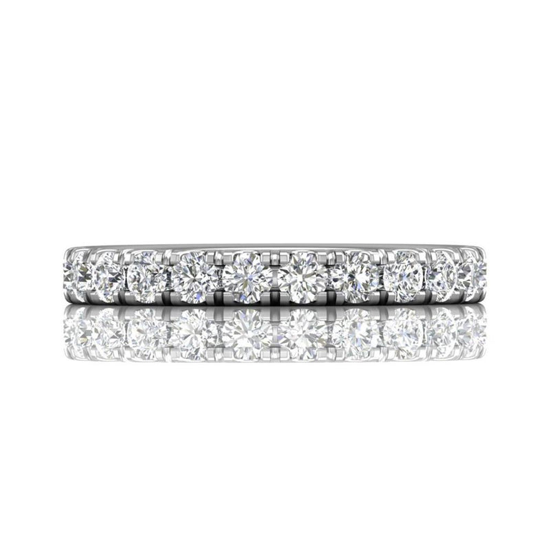 Martin Flyer Women's 14k White Gold FlyerFit Diamond Wedding Band