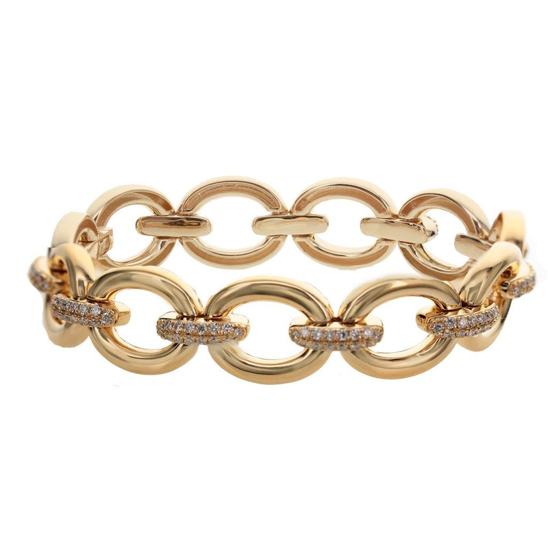 Davis Classics Diamond Link Bracelet