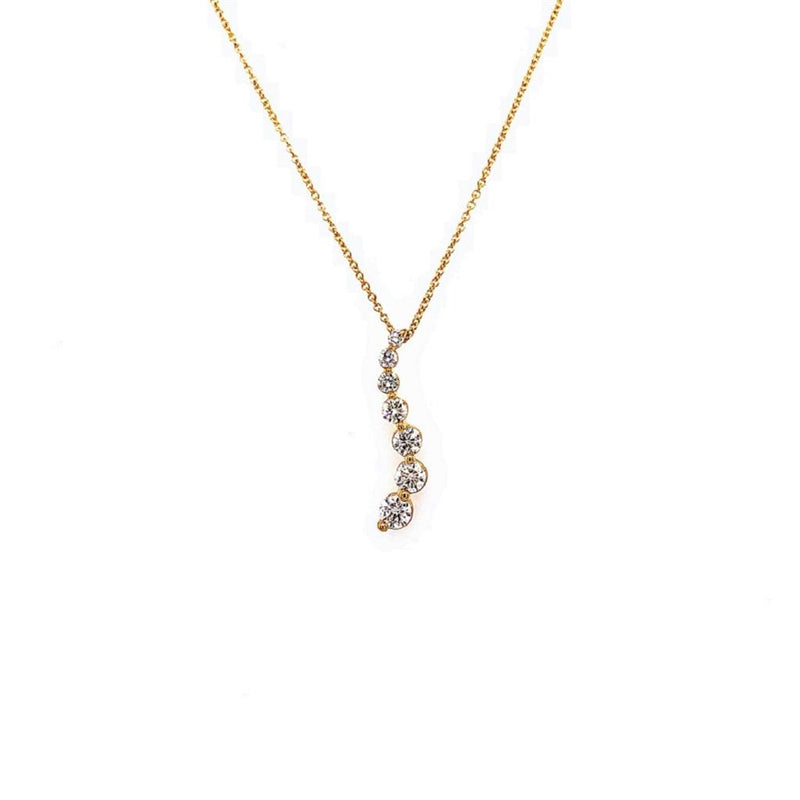 Davis Classics Drop Diamond Pendant