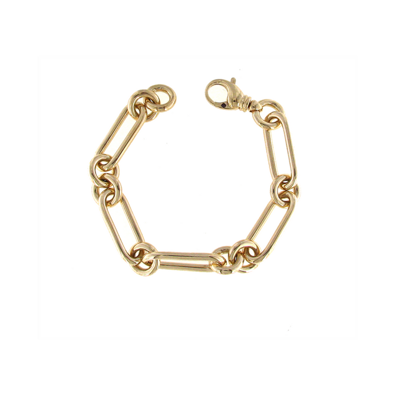 Roberto Coin Designer Gold Collection Link Bracelet