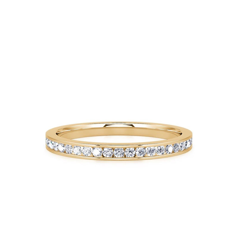 Davis Classics 14k Yellow Gold Diamond Band