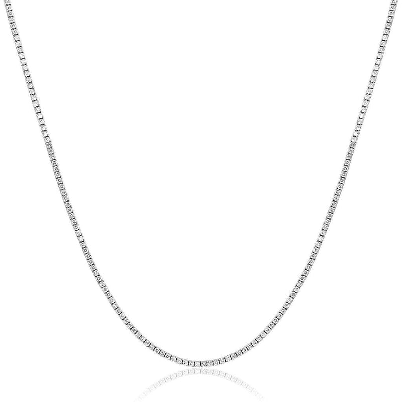 Davis Classics Tennis Diamond Necklace