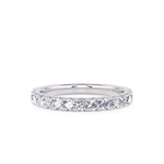 Davis Classics 14k White Gold Diamond Band