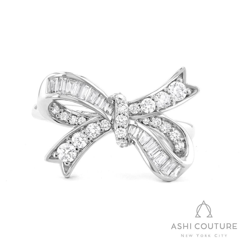 Davis Classics 
Couture Midjourney Bow Tie Diamond Fashion Ring