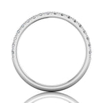 Martin Flyer Women's 14k White Gold FlyerFit Diamond Band