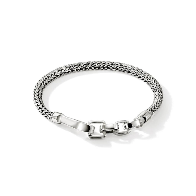 John Hardy Hook Clasp Bracelet in Sterling Silver