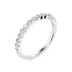 Davis Classics 14k White Gold Diamond Band