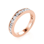 Davis Classics 14k Rose Gold Diamond Band