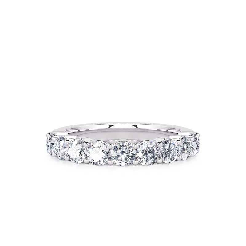 Davis Classics Women's 14k White Gold Diamond Band