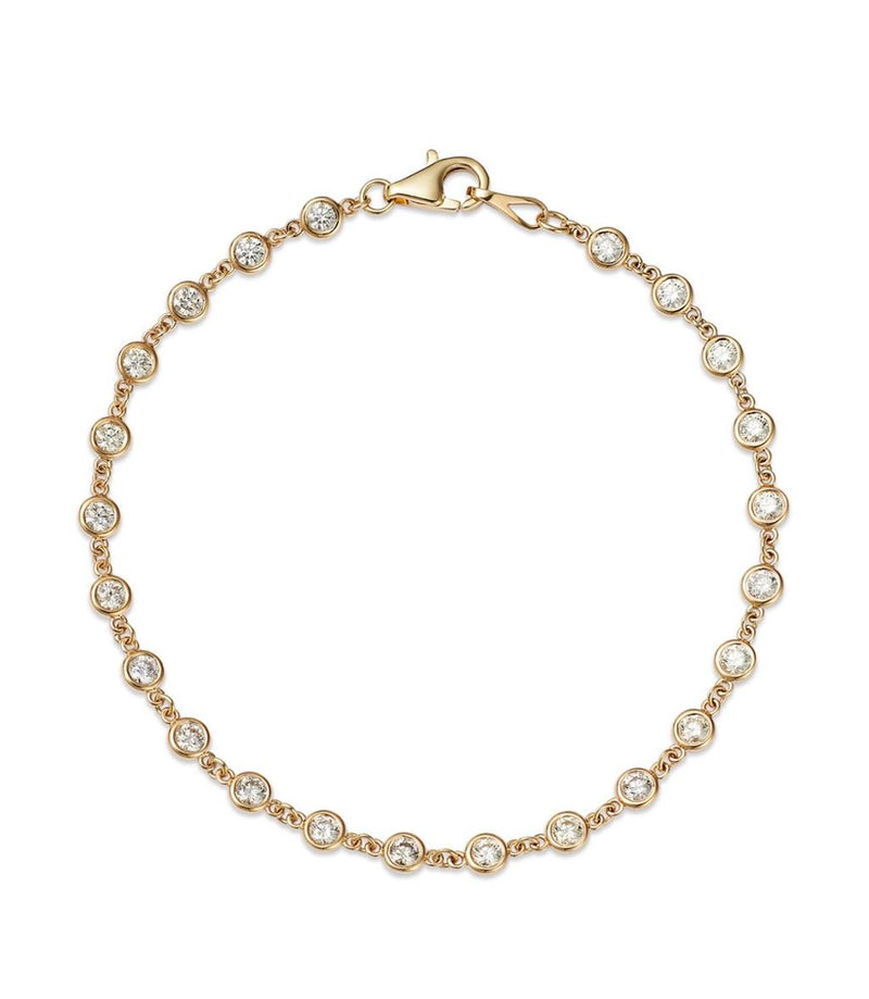 Davis Classics Diamond Station Bracelet