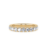 Davis Classics Women's 14k Yellow Gold Diamond Band