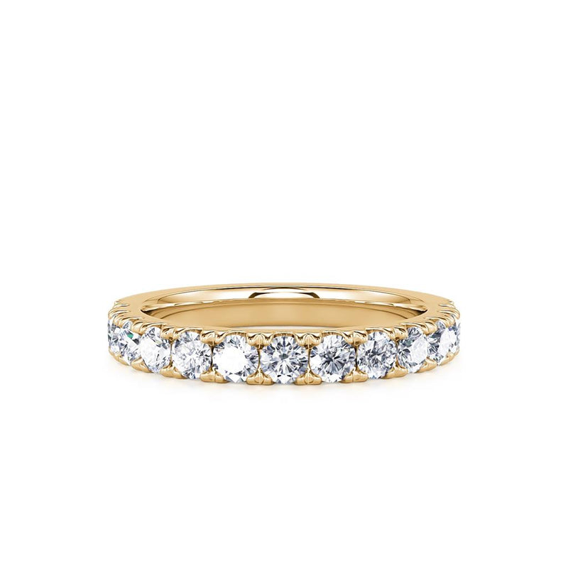 Davis Classics Women's 14k Yellow Gold Diamond Band