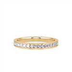 Davis Classics Women's 14k Yellow Gold Diamond Band