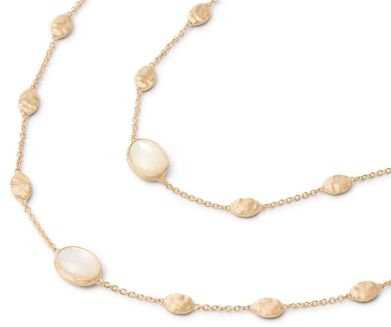 Marco Bicego Siviglia Collection Mother Of Pearls 36" Necklace