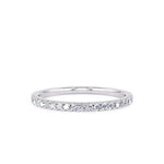 Davis Classics 14k White Gold Diamond Band