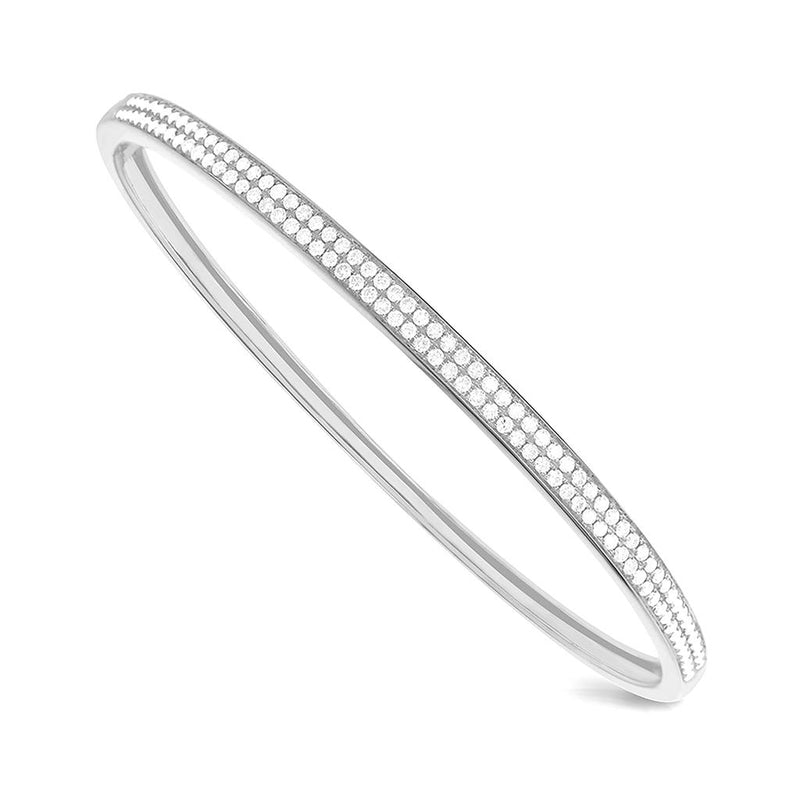 Davis Classics Diamond Bangle Bracelet