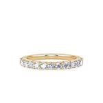 Davis Classics Women's Classic Diamond Wedding Band in 14k Yellow Gold