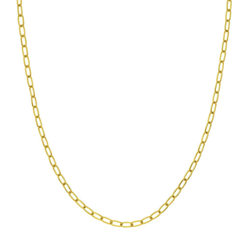 Davis Classics Link Paperclip Necklace