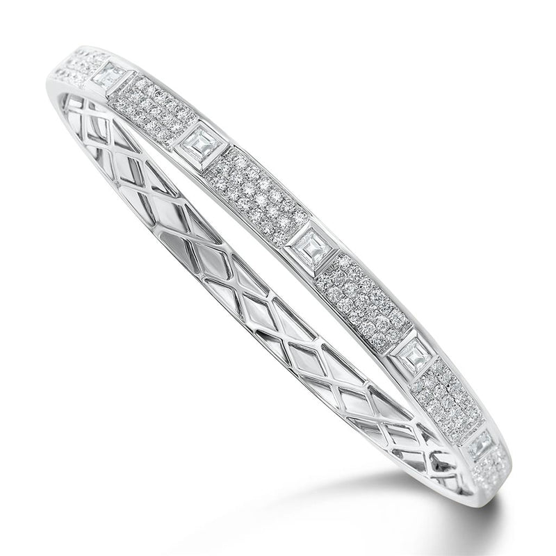 Davis Classics Diamond Bangle Bracelet