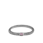 John Hardy Icon Collection Pink Tourmaline Pavé Bracelet