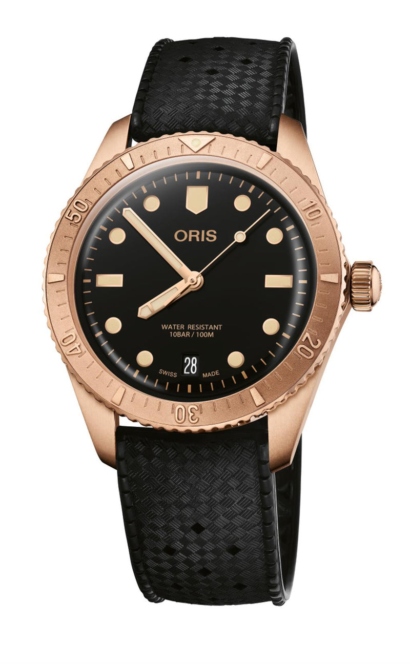 ORIS Divers Sixty-Five Date Bronze Watch